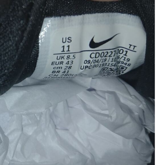 Nike Flex Experience RN 9 Womens Black Running Shoes - Size: 11 - Picture 7 of 7